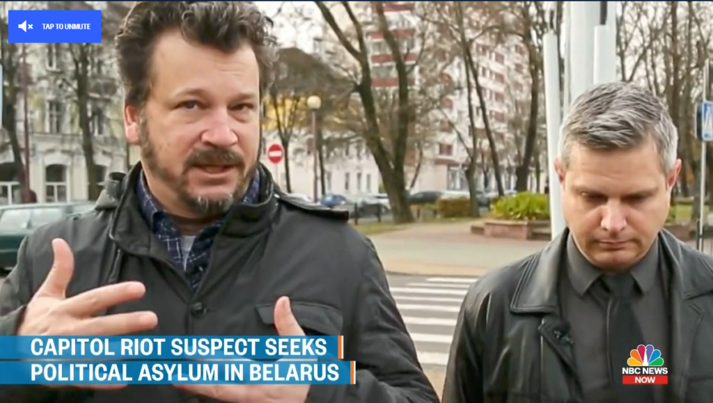 Capitol Hill Suspect Seeking Political Asylum in Belarus